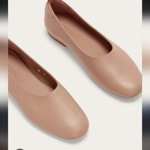 Everlane Shoes - Everlane The Day Glove Women's Tan Leather Flats 7.5
